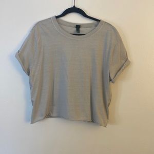 Target Cropped tee